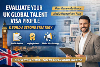 evaluate your UK global talent visa profile and build a strong strategy