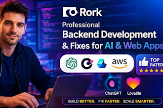 build, fix, debug and optimize rork ai rork app with backend and deployment