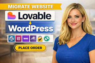 convert migrate lovable ai to wordpress, clone lovable ai website, loveable ai