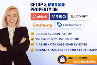 optimize airbnb listing guesty ownerrez lodgify setup hospitable property setup