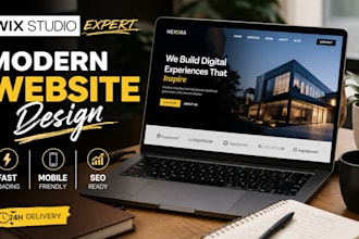 build wix studio website design, wix studio website, wix website redesign