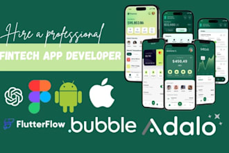 develop fintech app crypto wallet app payment app neobank app money transfer app