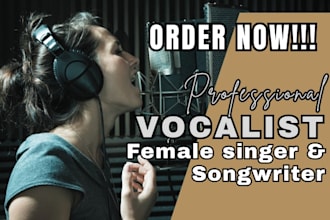 female pop singer edm singer songwriter custom female pop singer ghost producer