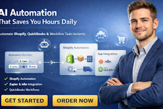 automate shopify quickbooks invoice shopify order zapier automation n8n