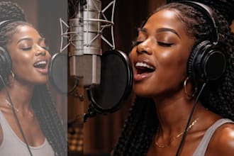 soulful female lead singer for pop rnb gospel edm jazz demo choir backup vocal