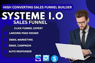 design getresponse landing page, sales page, squeeze page, lead capture page