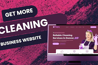 cleaning business website,booking koala website,office cleaning service, house