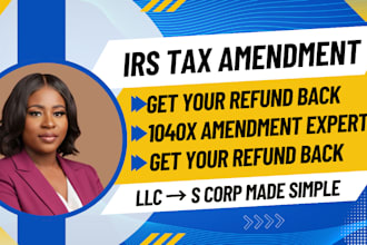 fix irs tax errors and file 1040x amendment to recover your refund