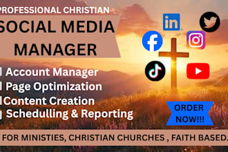 be your christian social media manager for church and ministry growth