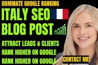do on page italian SEO blog posts for local business ranking and traffic