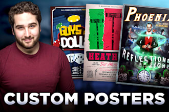 design a poster for your live theatre show or event
