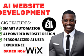 do ai website development, chatbot, ai software as full stack web developer