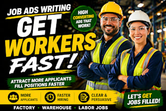create high converting job ads to recruit workers fast