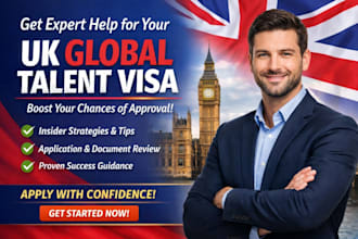 get expert help for your UK global talent visa application
