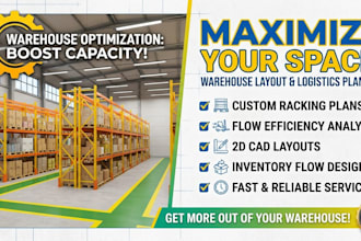 warehouse space optimization layout logistics planning racking design