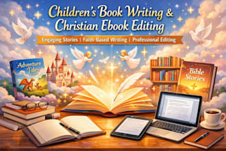 children book writer christian ebook book editor