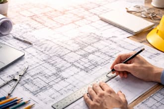 design 2d 3d architectural drawing floor plan mep drawing as your architect