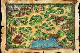 create custom medieval maps for your next fantasy novel