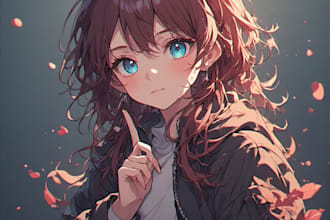 draw anime and manga illustrations