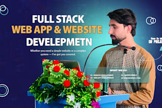 develop web applications, databases, and websites