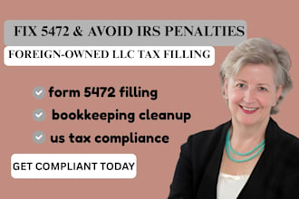 do US llc bookkeeping and tax filing to avoid irs penalties
