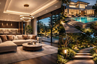 design interior and exterior lighting in dialux evo