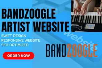 setup and fix bandzoogle music, album store for musicians and bands