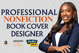 do book cover design, kindle cover, paperback cover, ebook cover, layout design