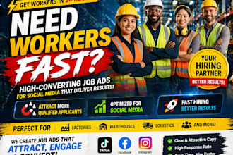 create high converting job ads to attract workers fast