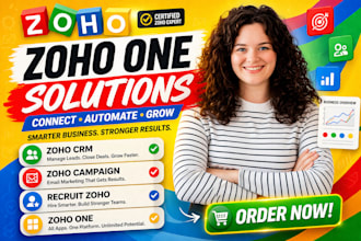 setup zoho CRM zoho campaign zoho creator zoho books zoho recruit zoho one zoho