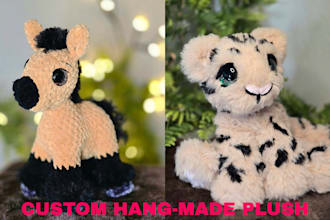 make amigurumi crochet pattern kawaii stuffed plush toy handmade plushie for you