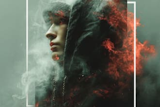 design professional hip hop rap album cover art or mixtape cover