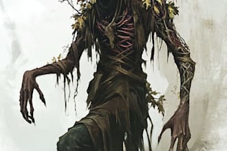 do horror character design