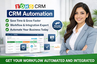 automate your business using zoho CRM workflows and integrations