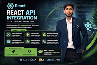 build react app with API integration