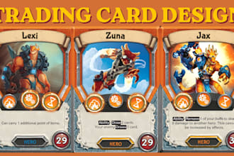 design custom trading card game, tcg card design, ccg card template