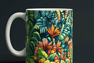 draw a mug or coffee mug design