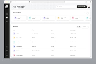 design modern and user friendly UI UX for your remote work app