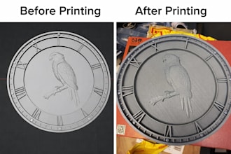 do professional 3d cad design, 3d print design and 3d modeling