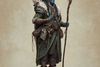 dnd character art and dnd character art