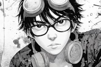 comic book illustration manga artist comic book artist