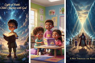 design african american children book illustration, picture book illustration