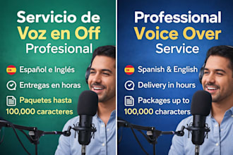 una voz en off de ia de alta calidad usando elevenlabs HQ