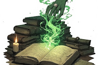 design an epic fantasy book cover