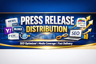 craft powerful press release distribution for PR, SEO backlinks, and google news