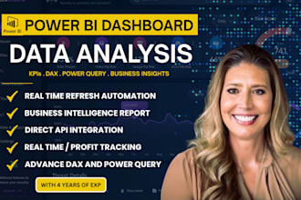 build an automated power bi dashboard for ecommerce and marketing ROI