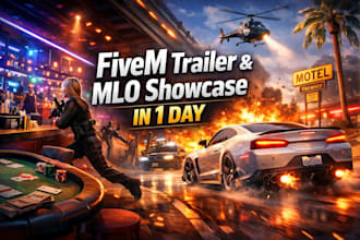 make fivem trailer or mlo showcase in 1 day fast and professional