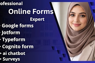 create google form ,jot form, type form ai chatbot