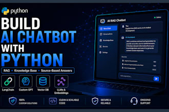build ai agents and chatbot by using python