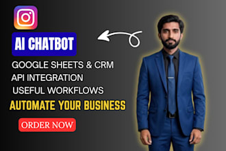 social media automation via many chat, ai automation